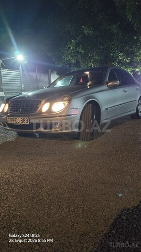 Mercedes E 240 2003, 244,581 km - 2.6 l - Qəbələ