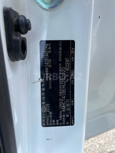 Hyundai Accent 2016, 172,734 km - 1.4 l - Bakı