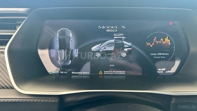 Tesla Model X 2017, 167,000 km - 0.0 л - Bakı