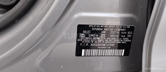 Hyundai Accent 2021, 125,529 km - 1.6 л - Bakı