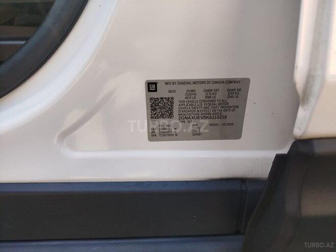 Chevrolet Equinox 2018, 250,000 km - 1.5 л - Gəncə