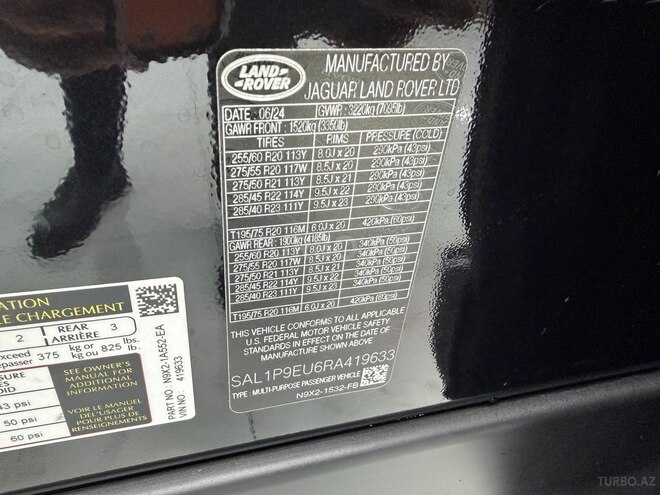 Land Rover RR Sport 2024, 20,000 km - 3.0 л - Bakı