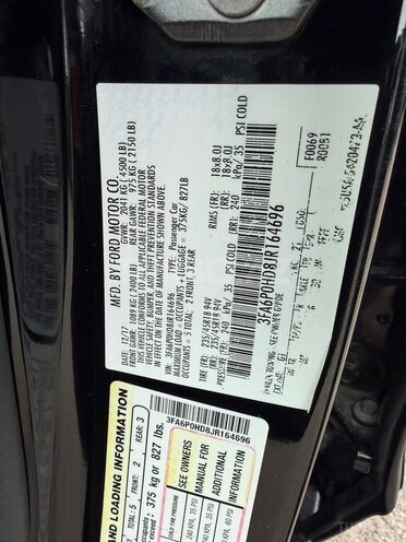 Ford Fusion (North America) 2017, 220,000 km - 1.5 l - Bakı