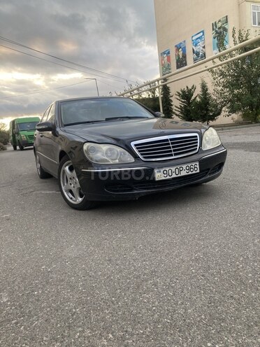 Mercedes S 350 2002, 391,089 km - 3.7 l - Bakı