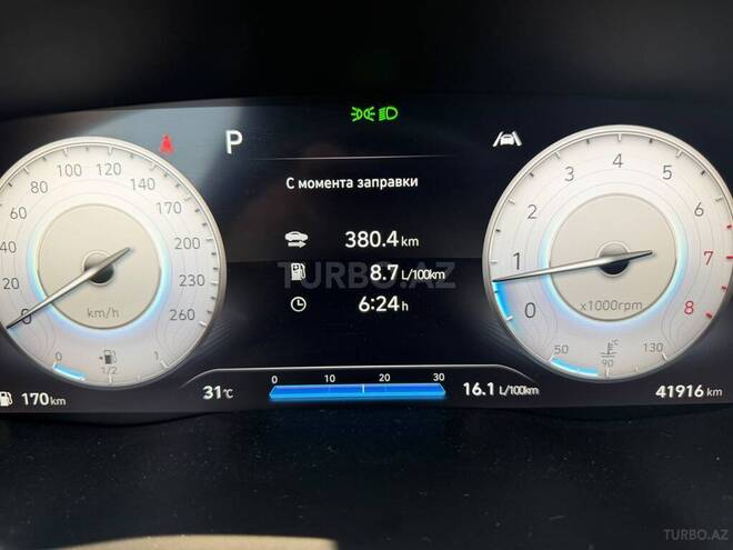 Hyundai Santa Fe 2021, 42,000 km - 2.5 l - Bakı