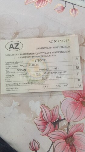 LADA (VAZ) 2106 1991, 257,000 km - 1.3 l - Şəmkir