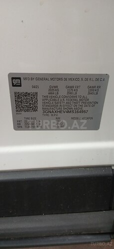 Chevrolet Equinox 2021, 234,333 km - 1.5 л - Şəmkir