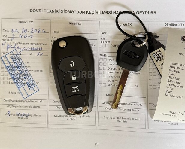 Chevrolet Cobalt 2026, 2,420 km - 1.5 l - Bakı
