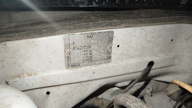 LADA (VAZ) 2115 2001, 391,000 km - 1.5 l - Bakı