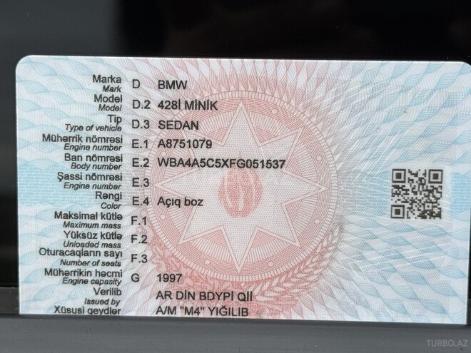 BMW 430 2015, 235,000 km - 2.0 l - Bakı