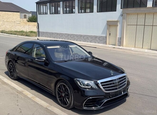 Mercedes S 63 AMG 2015, 99,000 km - 5.5 l - Gəncə