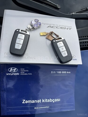 Hyundai Accent 2012, 85,800 km - 1.6 l - Bakı