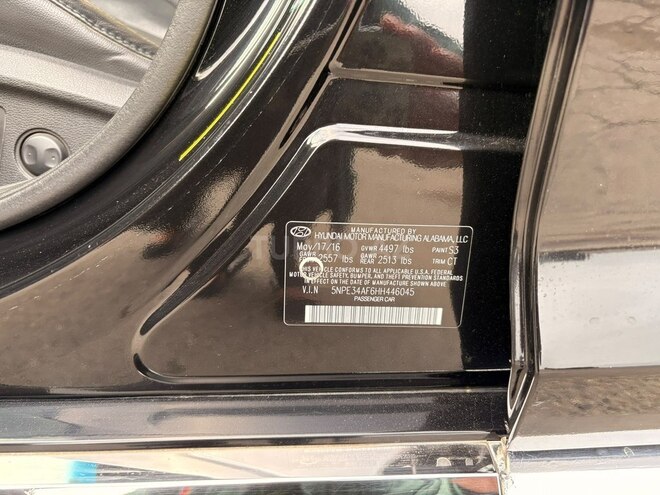 Hyundai Sonata 2016, 177,050 km - 2.4 l - Bakı