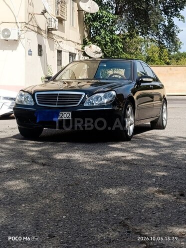 Mercedes S 320 2003, 280,000 km - 3.2 l - Bakı