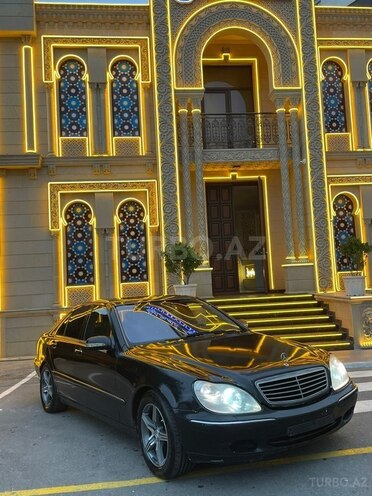 Mercedes S 320 2002, 483,000 km - 3.2 l - Bakı