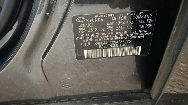 Hyundai Sonata 2022, 96,522 km - 1.6 l - Bakı