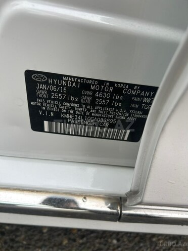 Hyundai Sonata 2016, 258,548 km - 2.0 l - Bakı