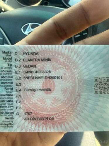 Hyundai Elantra 2013, 223,522 km - 1.8 л - Bakı