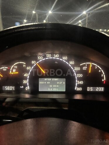 Mercedes S 320 2001, 141,200 km - 3.2 l - Bakı