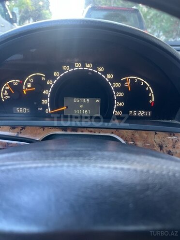 Mercedes S 320 2001, 141,200 km - 3.2 l - Bakı