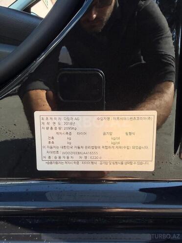 Mercedes E 220 d 2018, 174,000 km - 2.0 л - Bakı