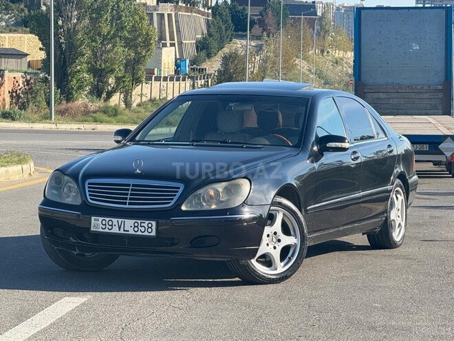 Mercedes S 320 2002, 288,856 km - 3.2 l - Bakı
