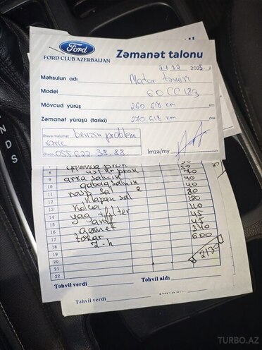 Ford Escape 2018, 270,000 km - 1.5 l - Bakı