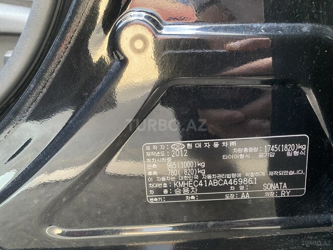 Hyundai Sonata 2012, 195,000 km - 2.0 l - Bakı