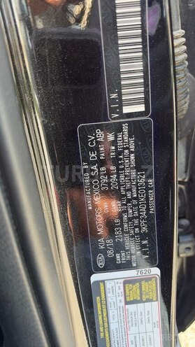 Kia Forte 2018, 189,903 km - 2.0 l - Bakı