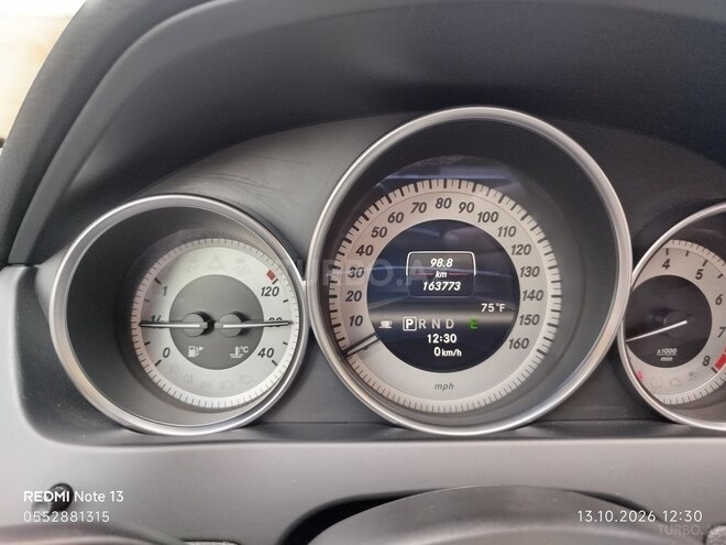 Mercedes C 200 2013, 165,000 km - 1.8 l - Bakı