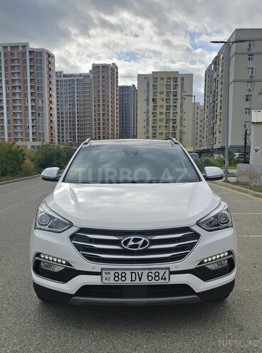 Hyundai Santa Fe 2017, 130,000 km - 2.0 l - Bakı