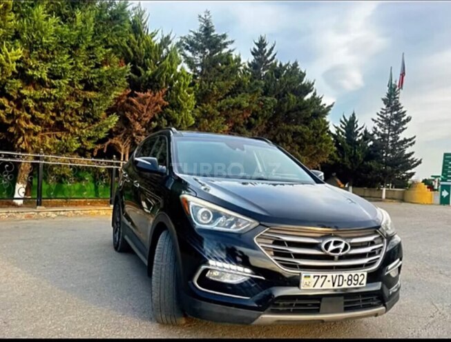 Hyundai Santa Fe 2017, 162,000 km - 2.0 l - Siyəzən