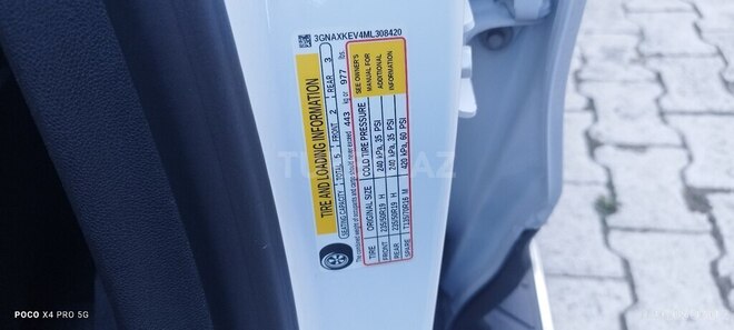 Chevrolet Equinox 2021, 25,000 km - 1.5 l - Bakı