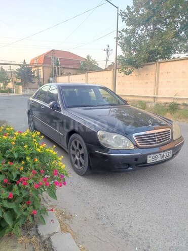 Mercedes S 320 2001, 589,000 km - 3.2 l - Bakı