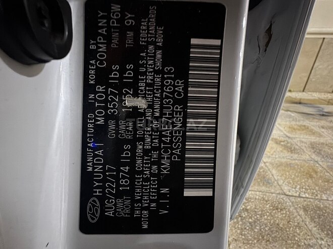Hyundai Accent 2017, 160,934 km - 1.6 l - Bakı