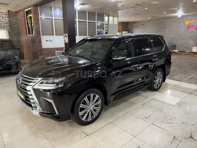 Lexus LX 450d 2017, 160,000 km - 4.5 l - Bakı