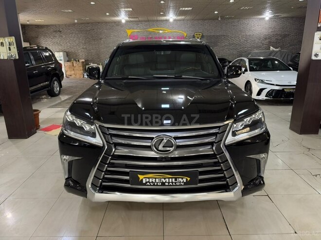 Lexus LX 450d 2017, 160,000 km - 4.5 l - Bakı