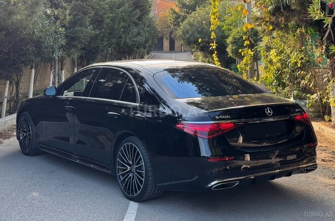Mercedes S 500 4MATIC 2022, 41,400 km - 3.0 l - Bakı