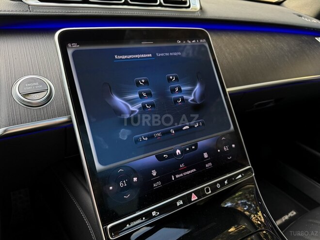Mercedes S 500 4MATIC 2022, 41,400 km - 3.0 l - Bakı