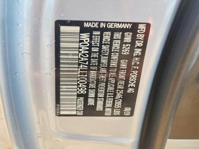 Porsche  2020, 164,007 km - 2.9 l - Bakı