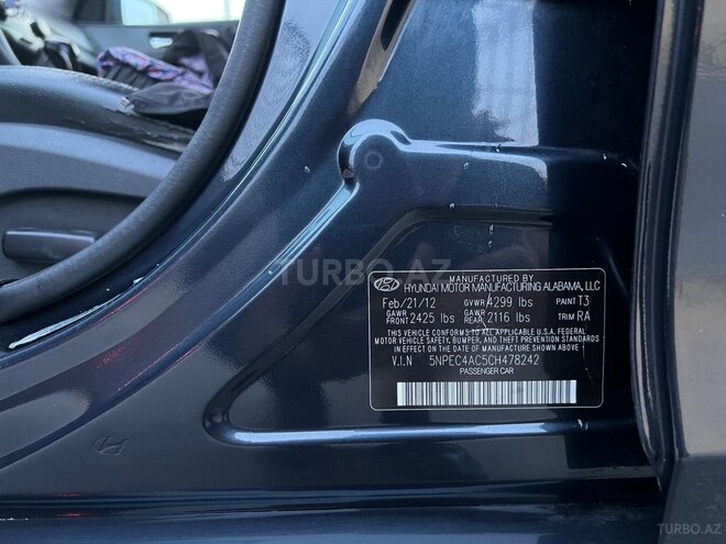 Hyundai Sonata 2012, 205,154 km - 2.4 l - Bakı