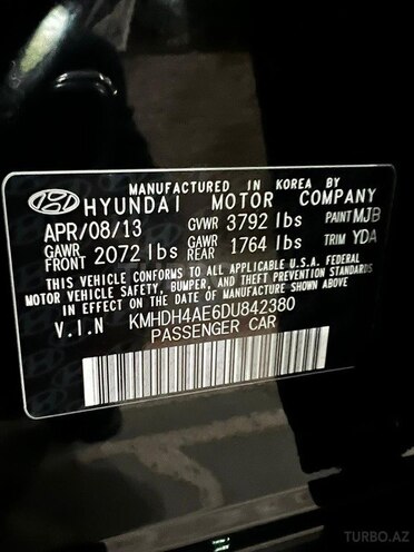 Hyundai Elantra 2013, 125,529 km - 1.8 л - Bakı