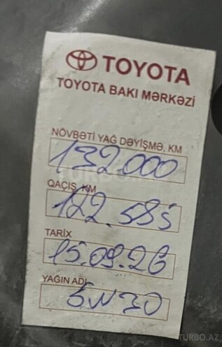 Toyota Land Cruiser Prado 2022, 124,777 km - 2.7 l - Bakı