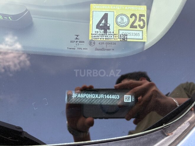 Ford Fusion (North America) 2018, 120,000 km - 1.5 l - Bakı