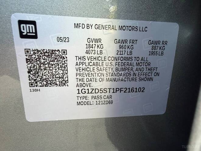 Chevrolet Malibu 2023, 84,000 km - 1.5 l - Bakı