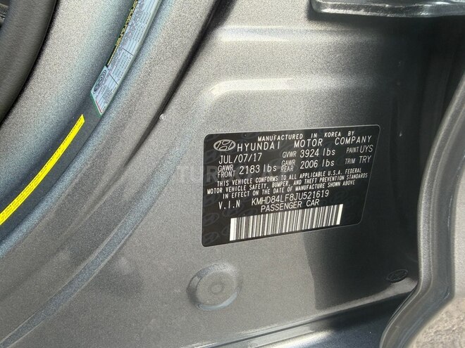 Hyundai Elantra 2017, 85,000 km - 2.0 l - Bakı