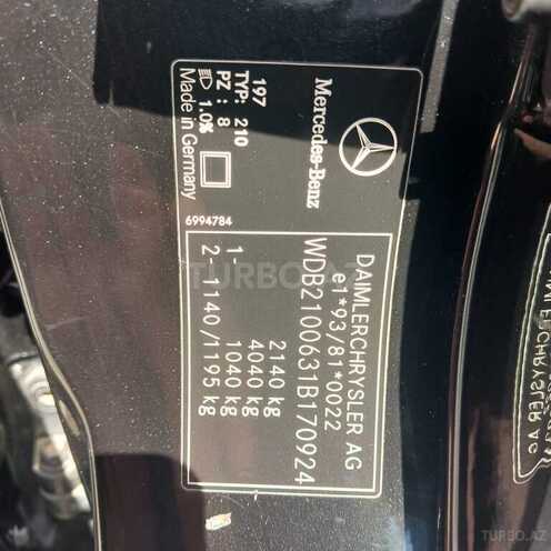 Mercedes E 280 2000, 207,000 km - 2.8 l - Bakı