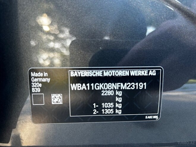 BMW 330e 2021, 94,000 km - 2.0 l - Bakı