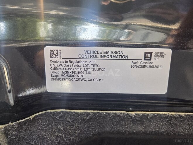 Chevrolet Equinox 2021, 215,123 km - 1.5 l - Gəncə