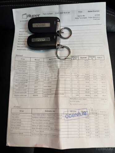 Jeep Grand Cherokee 2013, 245,000 km - 3.6 l - Bakı